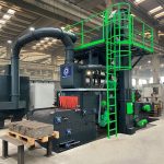 Mesh belt Siapro shotblasting machine slovenia shotblasting